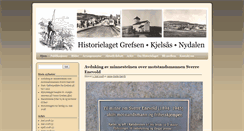 Desktop Screenshot of historielaget-gkn.no